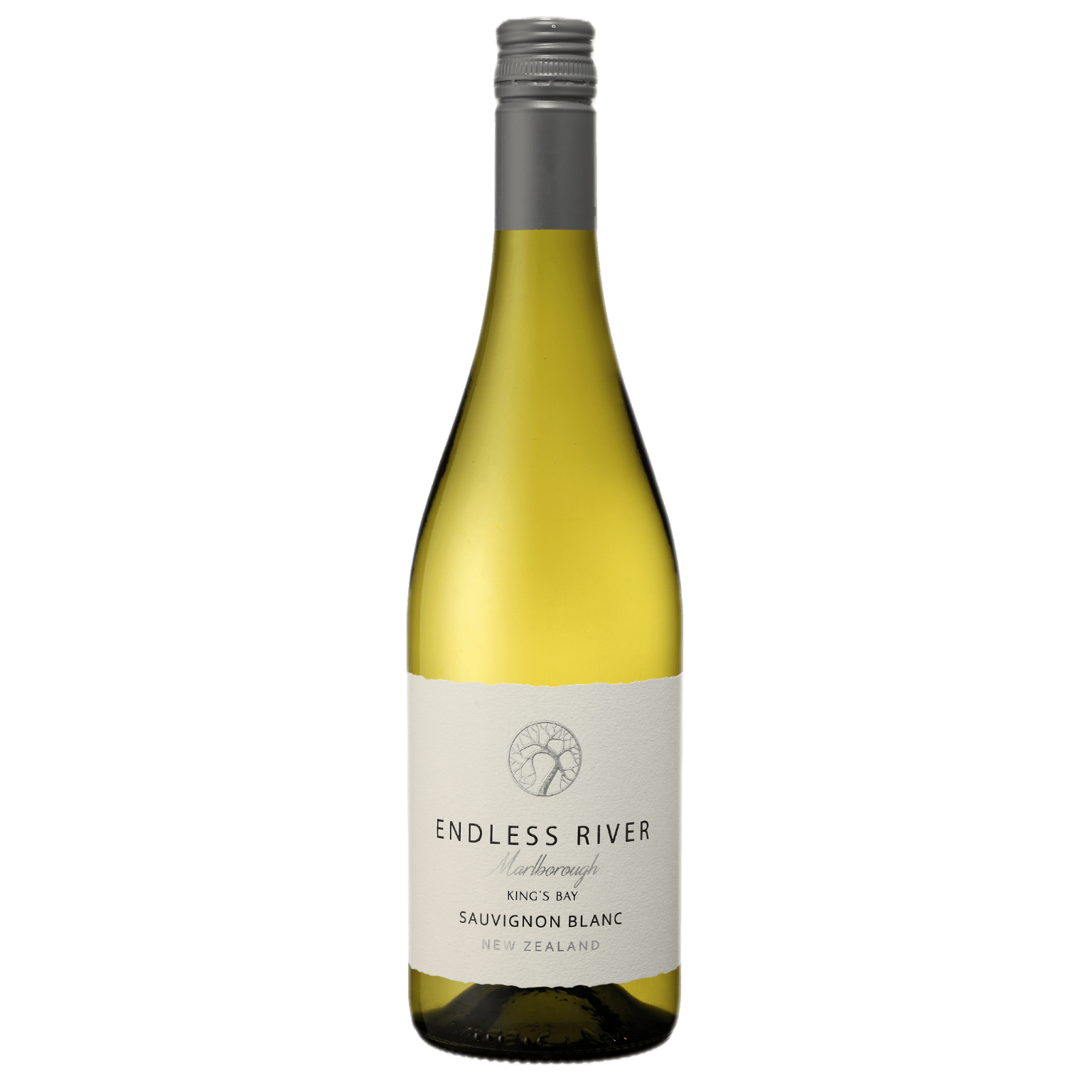 Endless River Sauvignon Blanc, Marlborough New Zealand - Grape & Bean