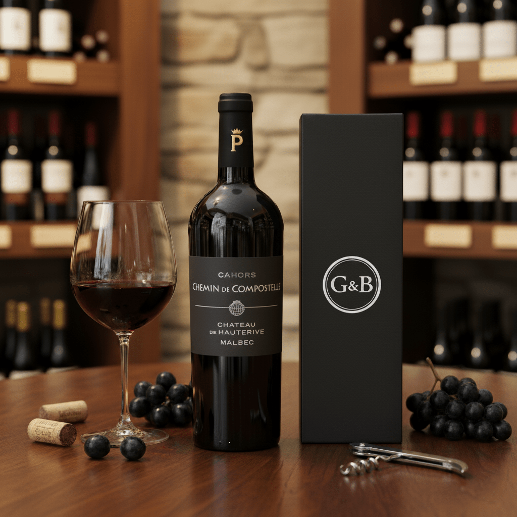 French Malbec Red Wine Gift - Grape & Bean