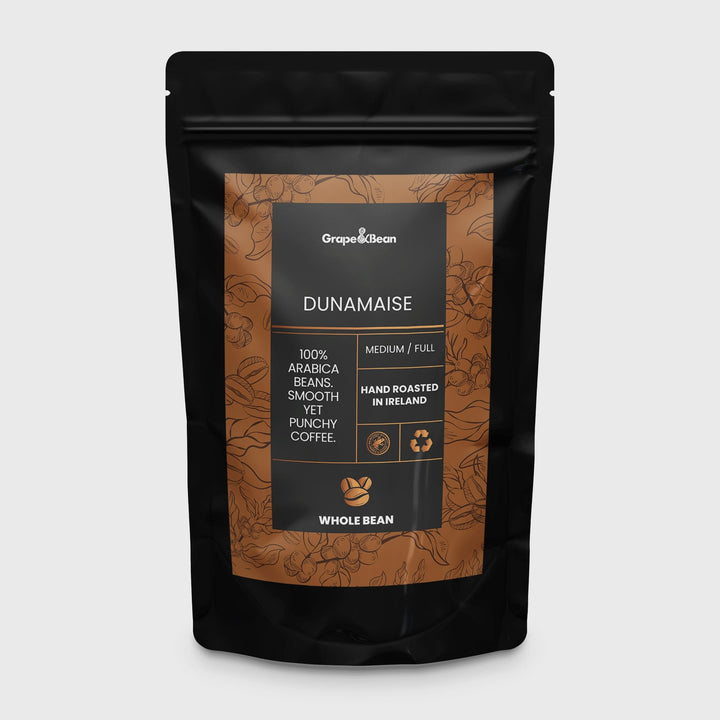 G&B Dunamaise Coffee Beans 227g (4/5 strength) - Grape & Bean