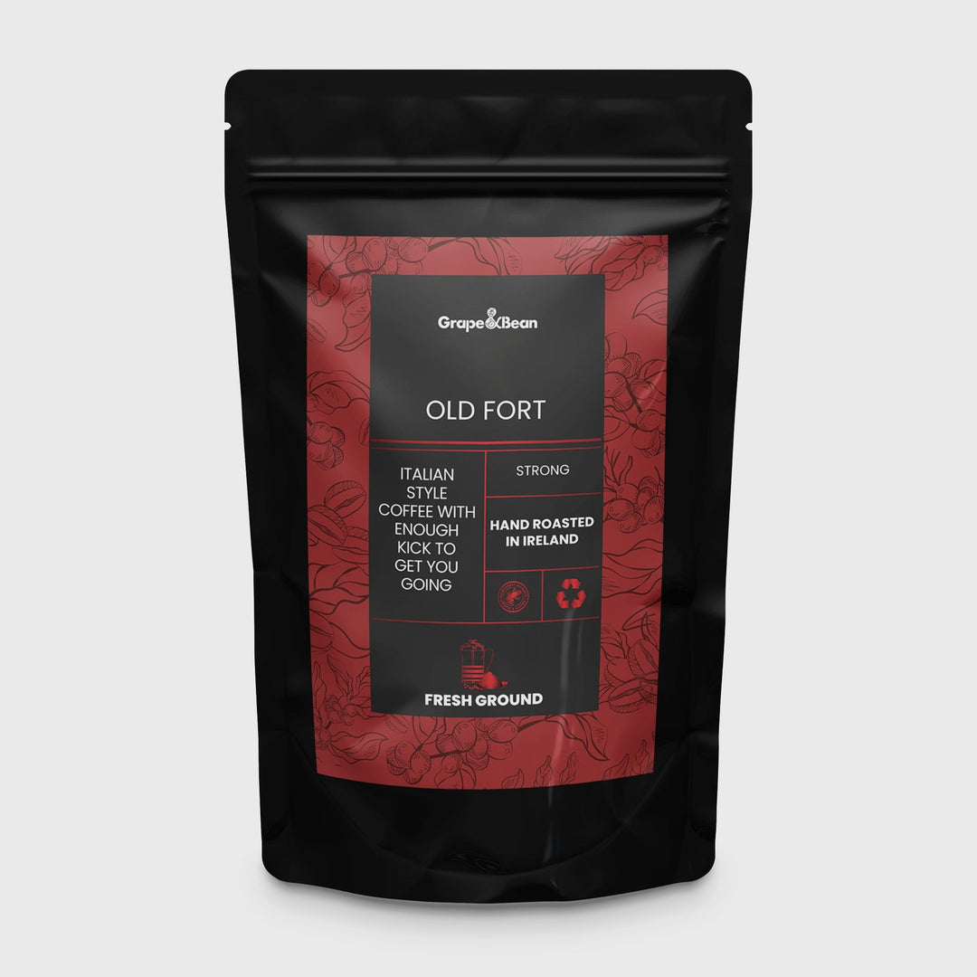 G&B Old Fort Fresh Ground Coffee 227g (5/5 strength) - Grape & Bean