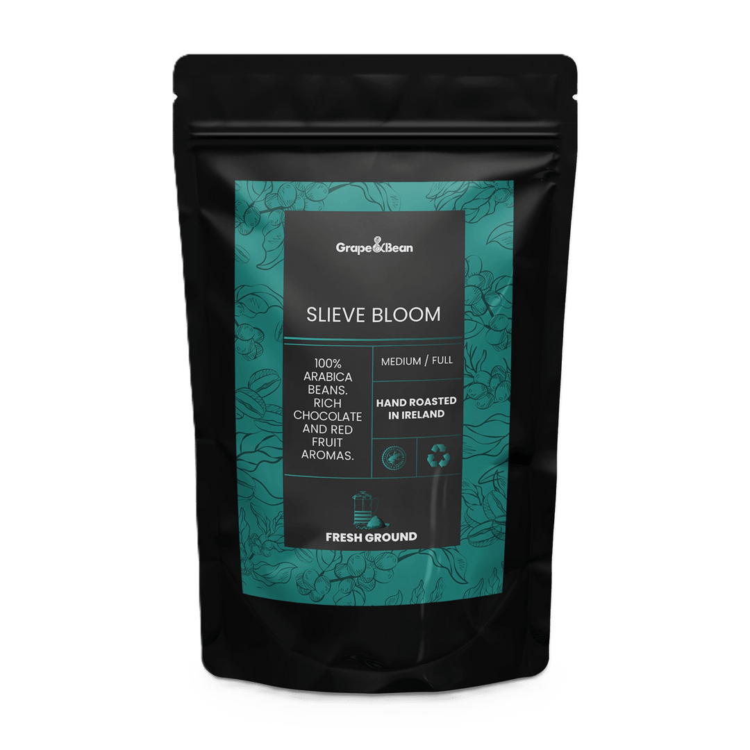 G&B Slieve Bloom Fresh Ground Coffee 227g (4/5 strength) - Grape & Bean