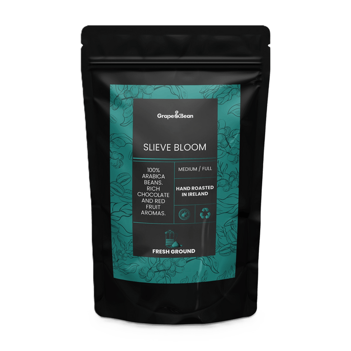 G&amp;B Slieve Bloom Fresh Ground Coffee 227g (4/5 strength) - Grape &amp; Bean
