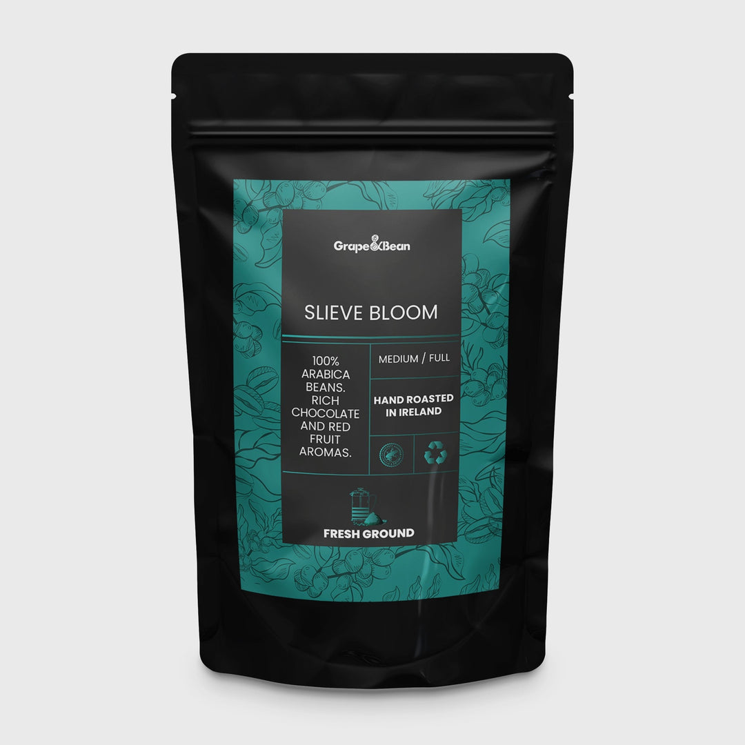 G&B Slieve Bloom Fresh Ground Coffee 227g (4/5 strength) - Grape & Bean