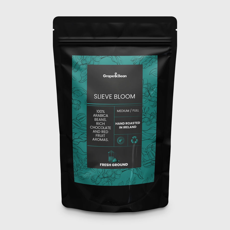 G&B Slieve Bloom Fresh Ground Coffee 227g (4/5 strength) - Grape & Bean