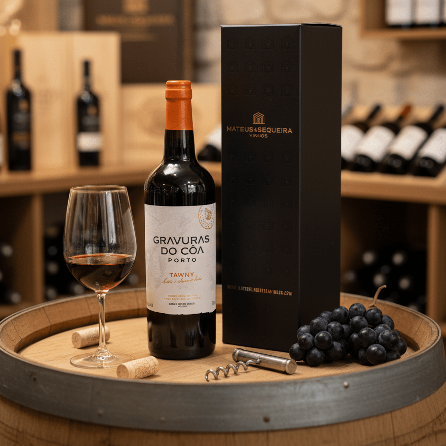 Gravuras do Côa Tawny Port, Douro Valley, Portugal - Grape & Bean