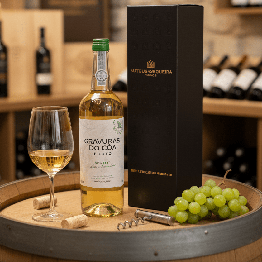 Gravuras do Côa White Port, Douro Valley, Portugal - Grape & Bean
