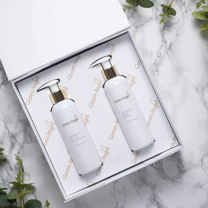 Green Angel Body Hydration Gift Set - Grape & Bean