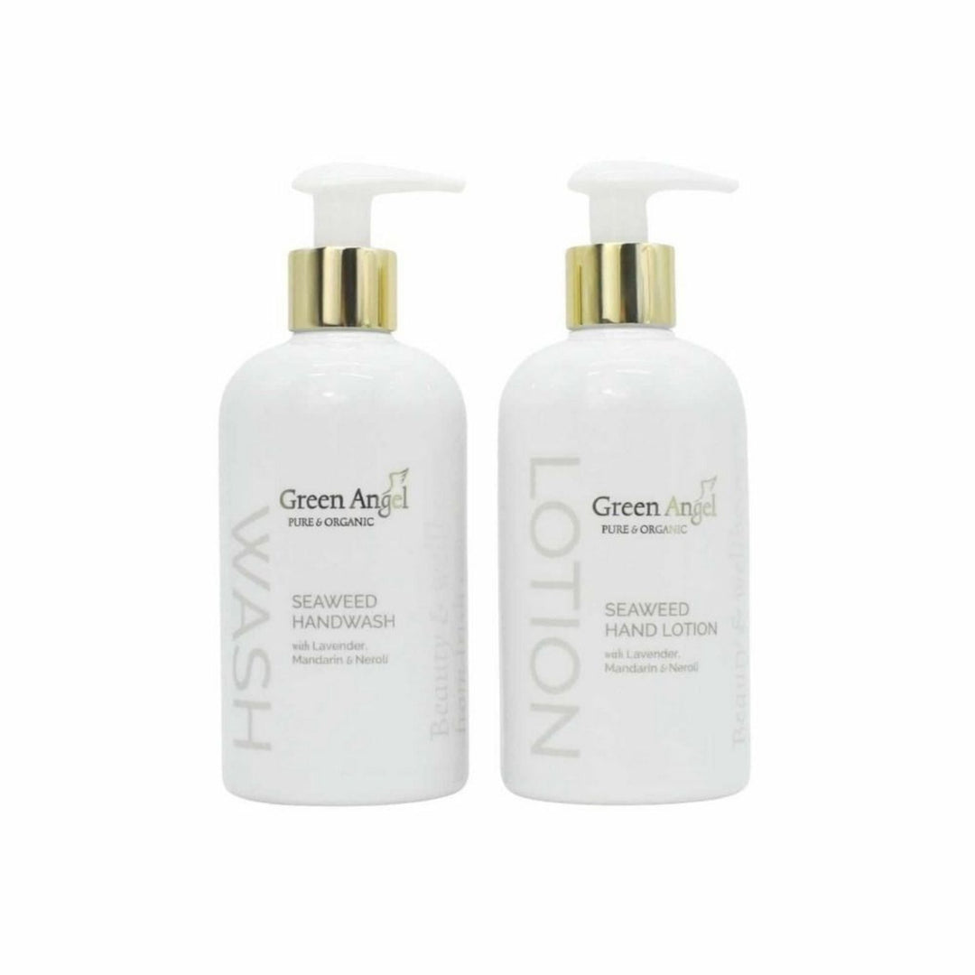 Green Angel Love Your Hands Wash & Lotion Bag - Grape & Bean