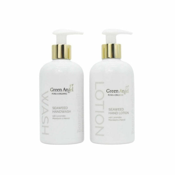 Green Angel Love Your Hands Wash & Lotion Bag - Grape & Bean