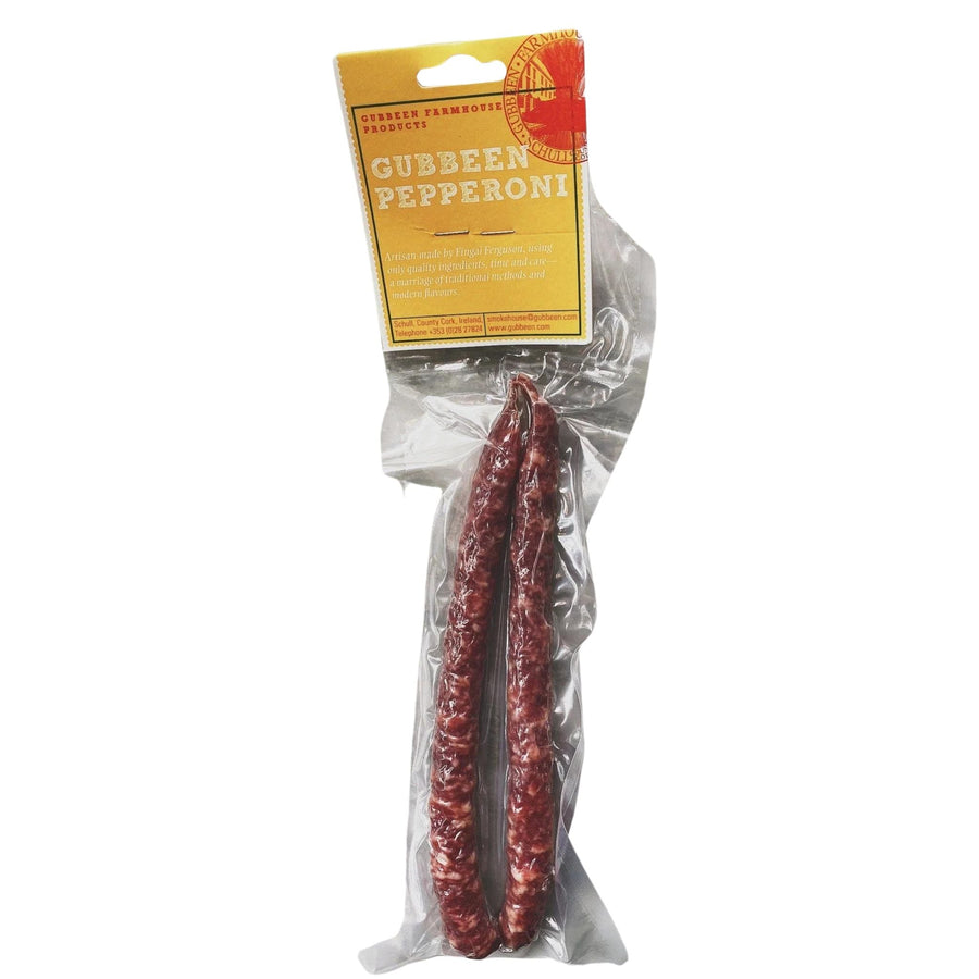 Gubbeen Smokehouse Pepperoni 120g - Grape & Bean