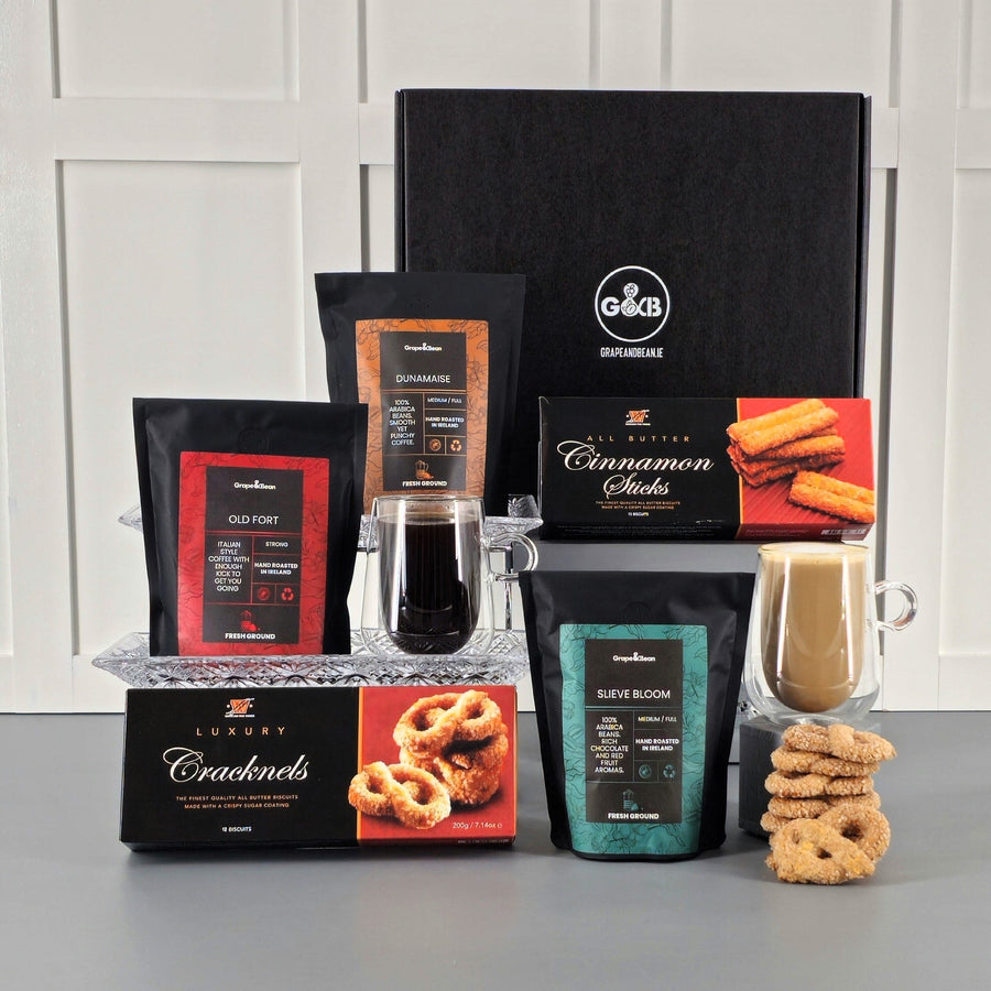 Hand Roasted Coffee Gift Set - Choose your coffee - Grape & Bean