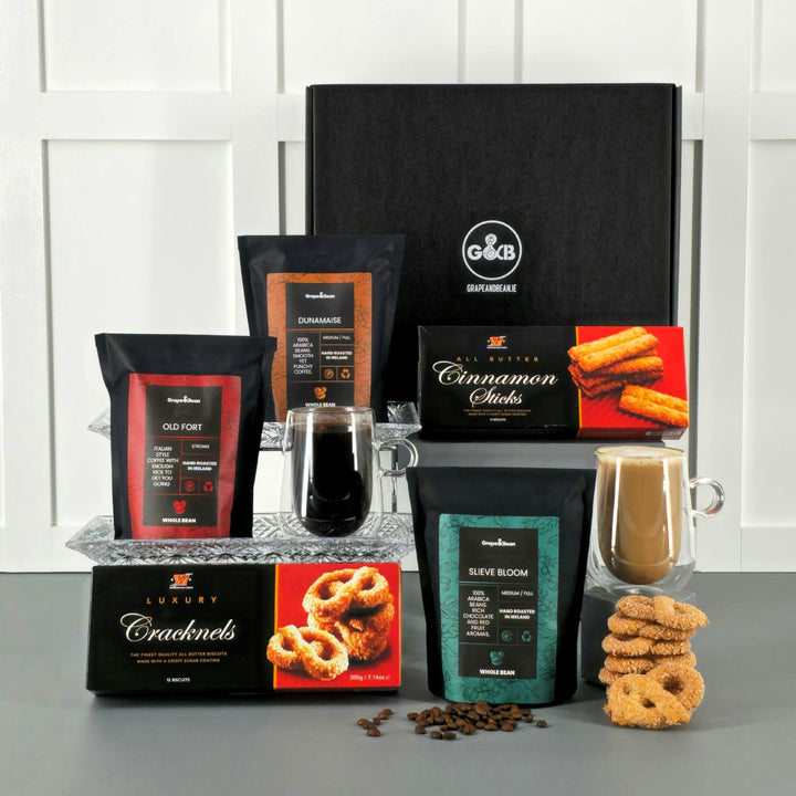 Hand Roasted Coffee Gift Set - Choose your coffee - Grape & Bean