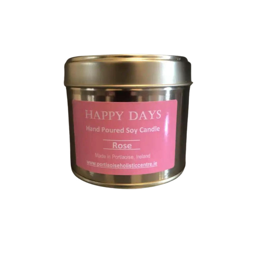 Happy Days Handmade Soy Candle Rose - Grape & Bean