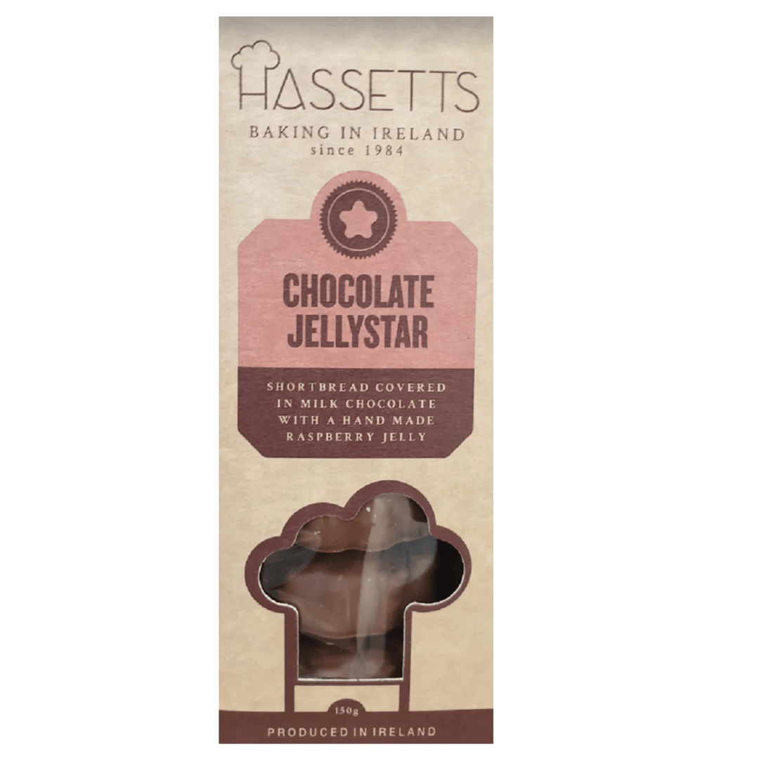 Hassetts Jellystar Bisuit 150g - Grape & Bean