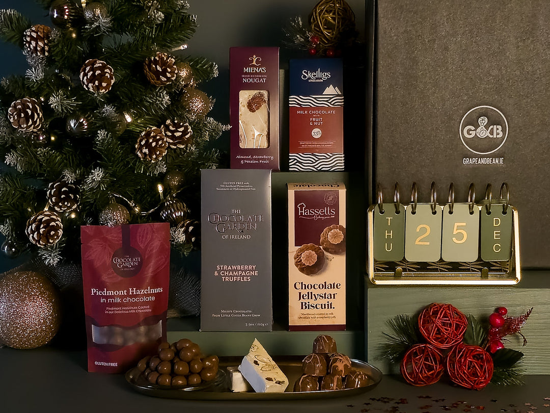 Irish Christmas Gift Box - No Alcohol - Grape & Bean