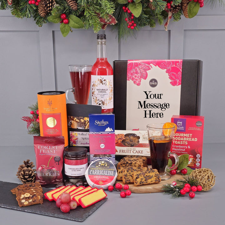 Irish Christmas Hamper - choose your beverage - Grape & Bean