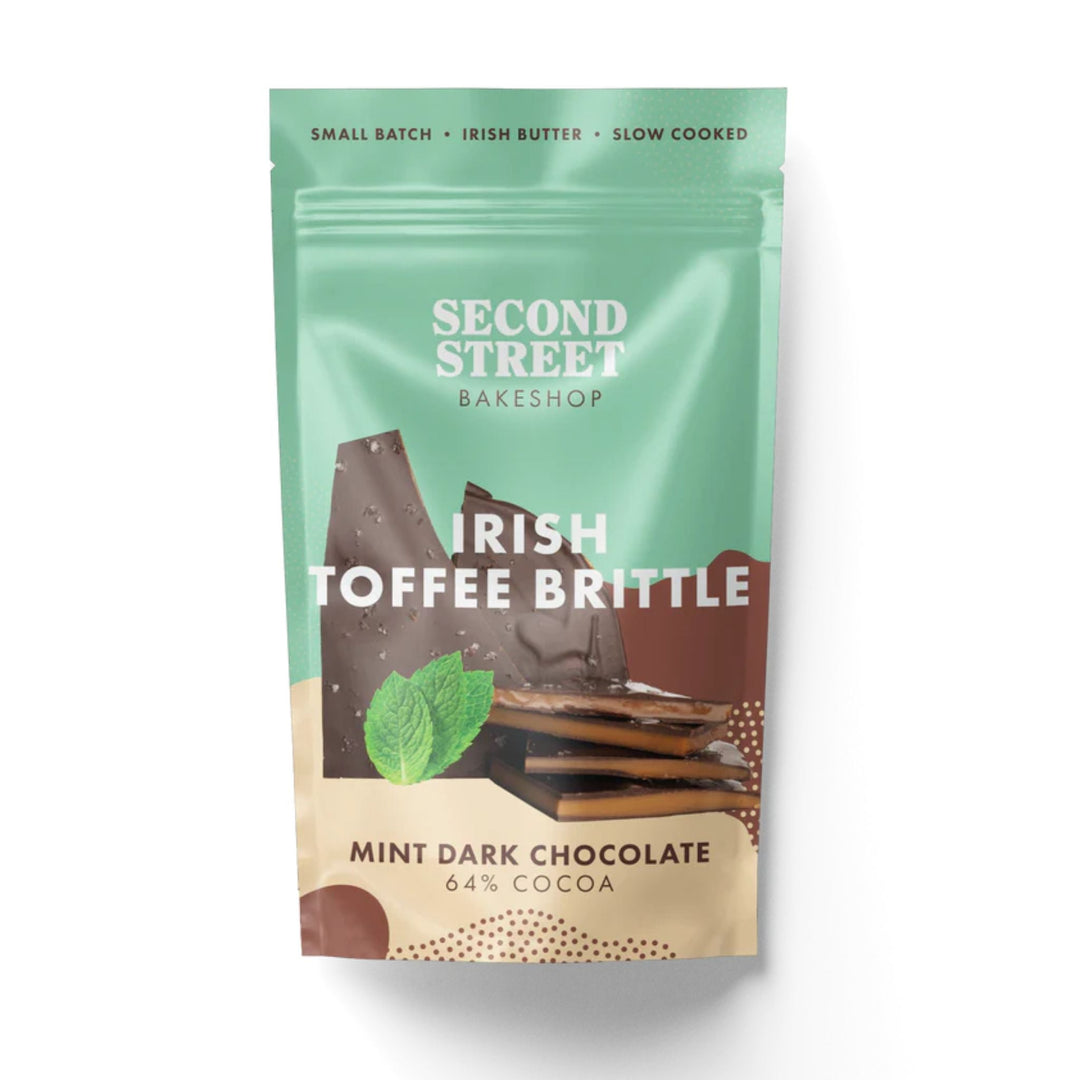 Irish Toffee Brittle Mind Dark Chocolate 90g - Grape & Bean