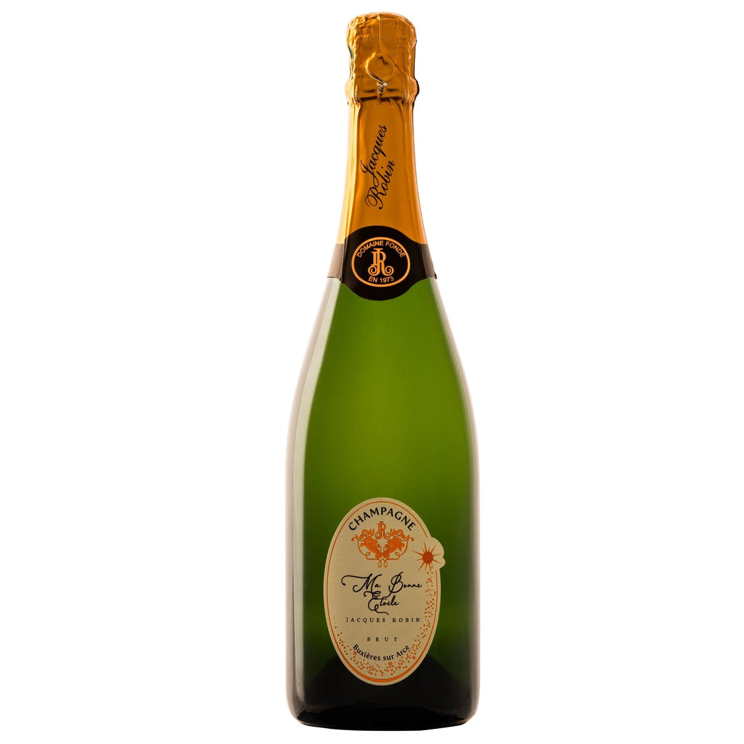 Jacques Robin "Ma Bonne Etoile" Brut Champagne, France - Grape & Bean