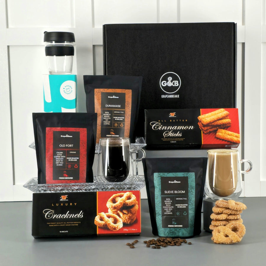 Keep Cut & Coffee Gift Set - Choose your coffee - Grape & Bean