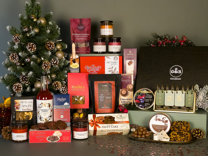 Large Luxury Irish Chistmas Hamper - No Alcohol - Grape &amp; Bean