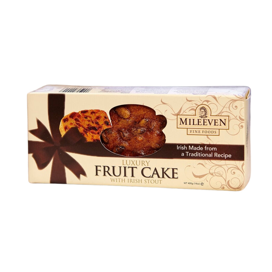 Mileeven Luxury Fruit Cake with Irish Stout 400g - Grape & Bean