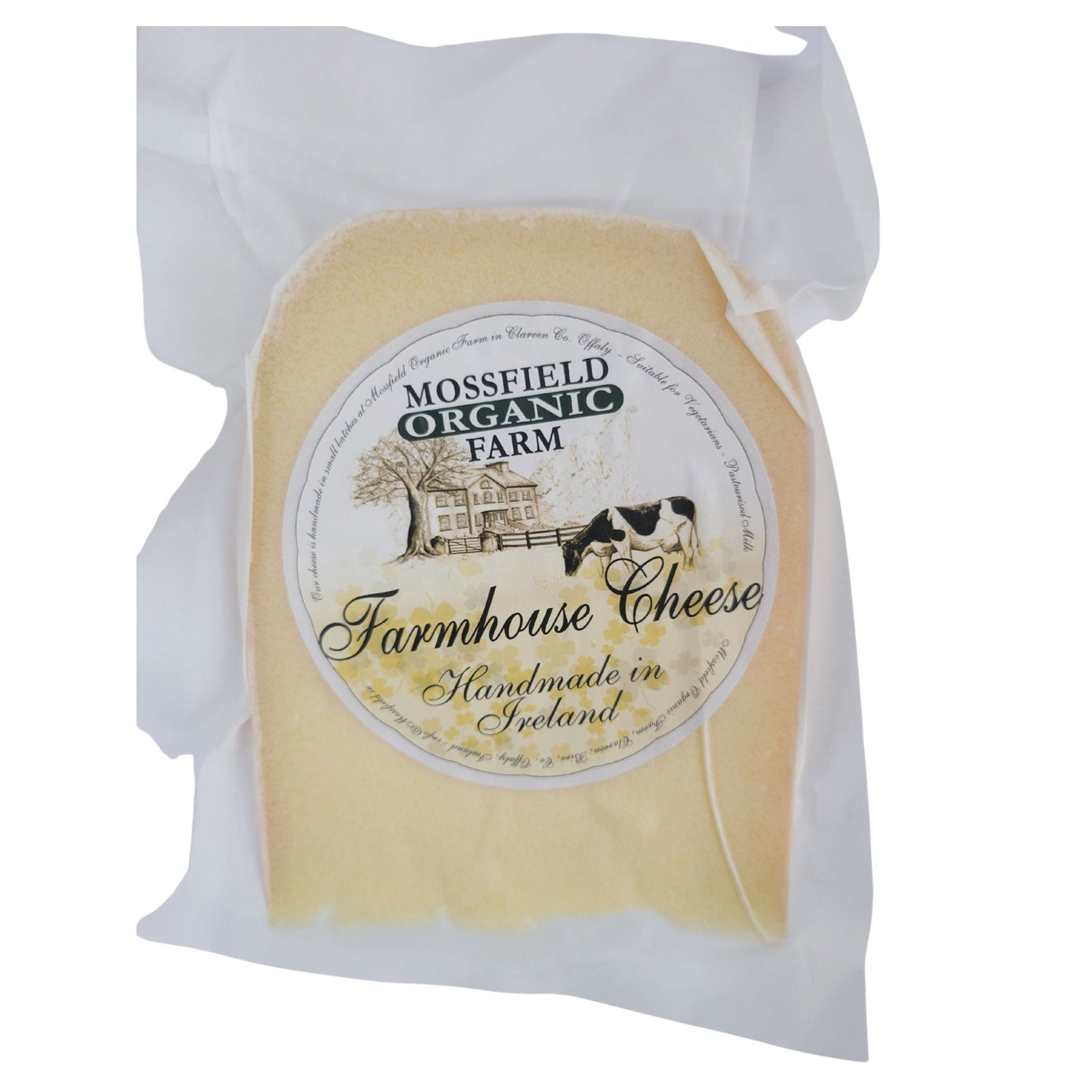 Mossfield Organic Farm Farmhouse Cheese 180g - Grape & Bean