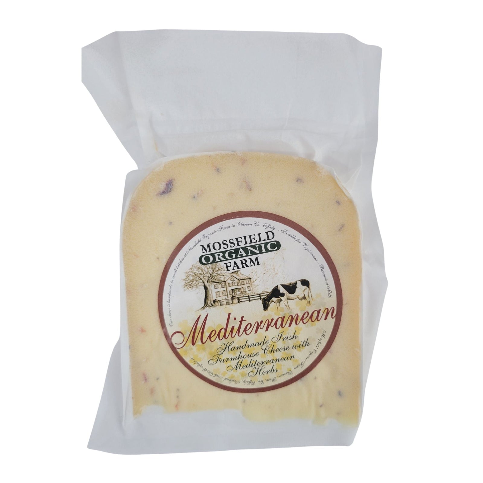 Mossfield Organic Farm Mediterranean Herb Cheese 180g - Grape & Bean