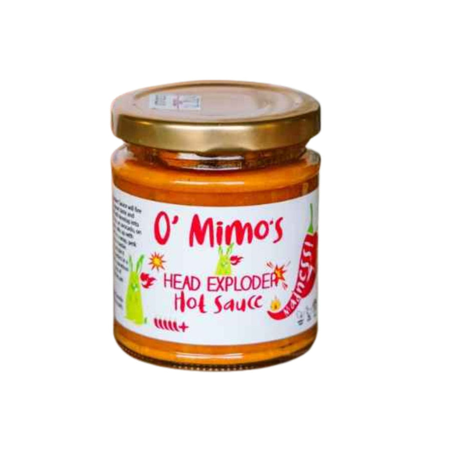 O'Mimo's Head Exploder Hot Sauce 190g - Grape & Bean