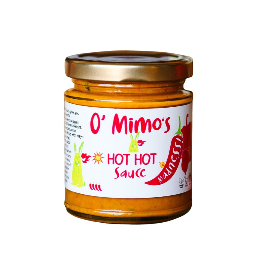 O'Mimo's Hot Hot Sauce 190g - Grape & Bean
