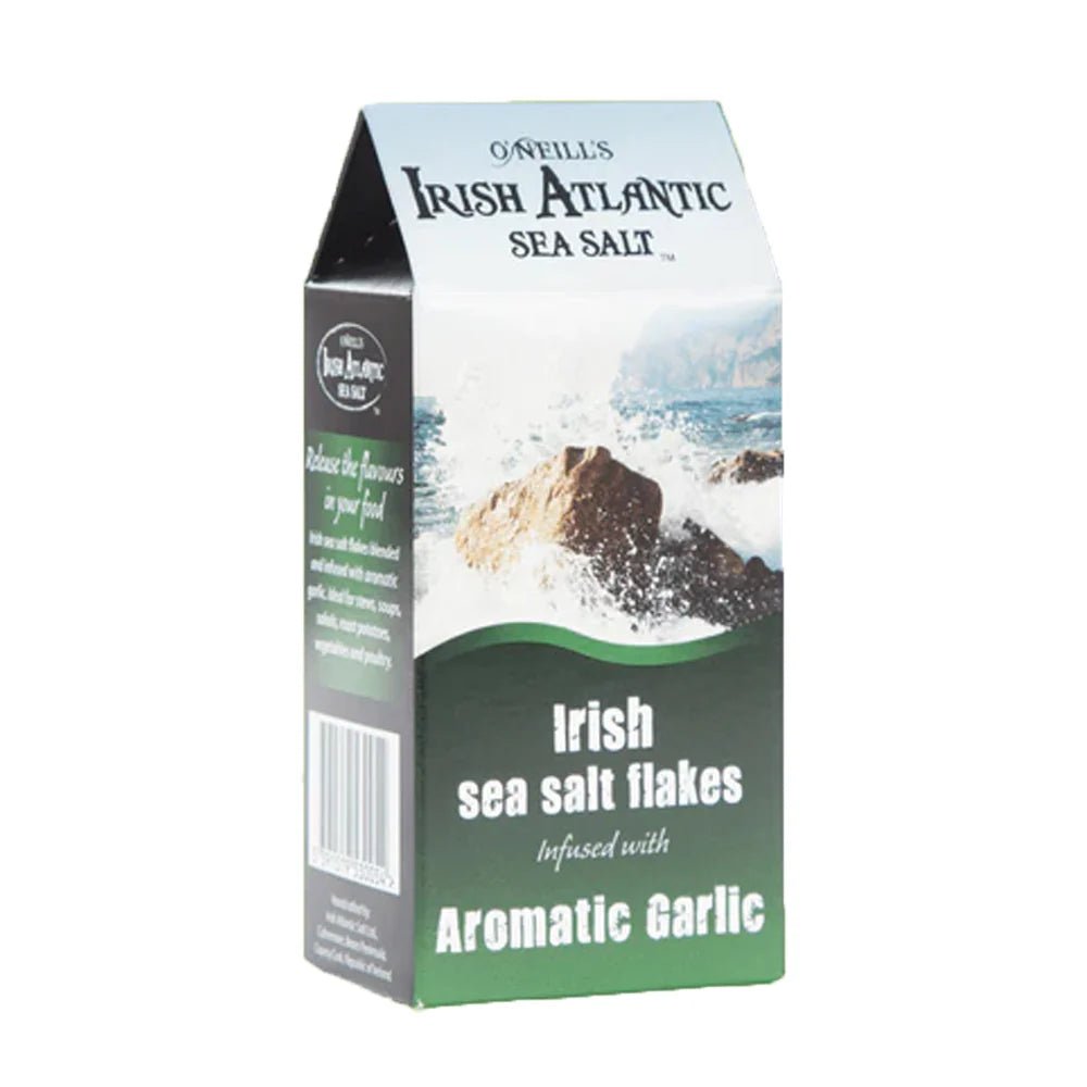 O'Neill's Irish Atlantic Sea Salt with Garlic 110g - Grape & Bean