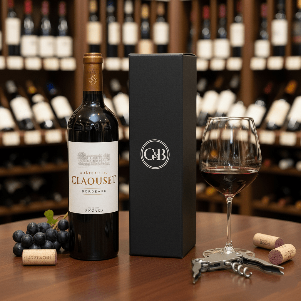 Organic Merlot Red Wine Gift - Grape & Bean