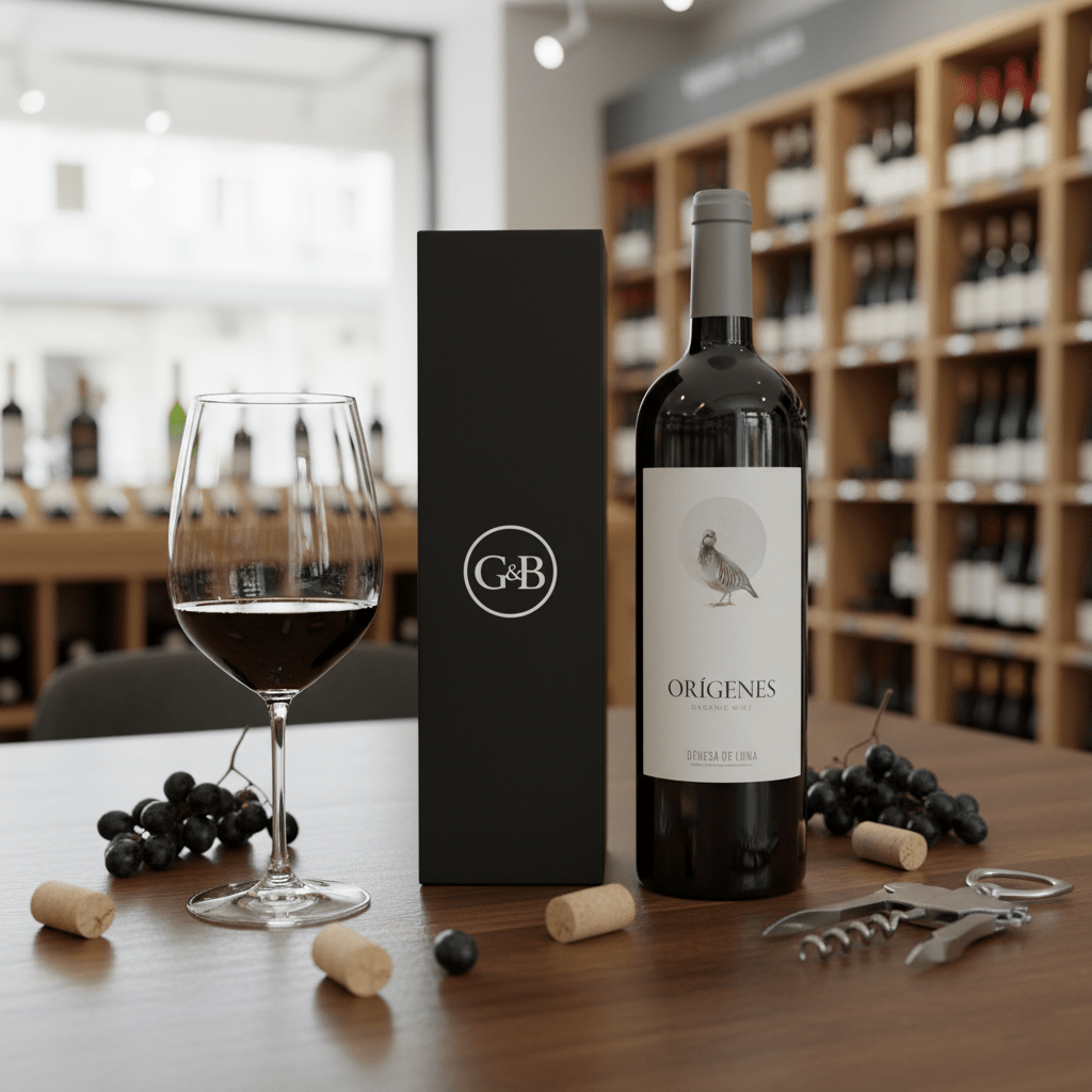 Organic & Vegan Red Wine Gift - Grape & Bean