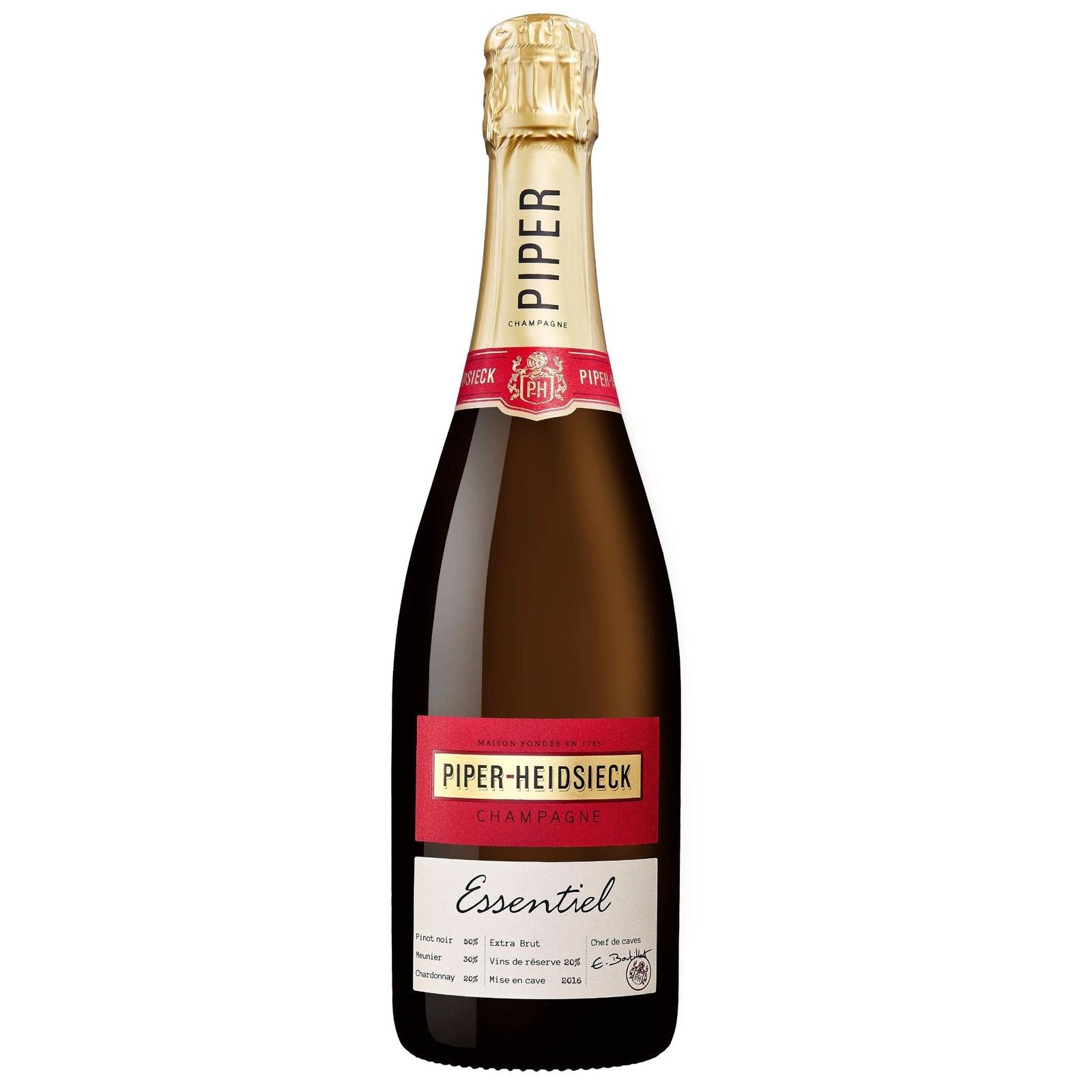 Peper - Heidsieck Essential Extra Brut Champagne - Grape & Bean