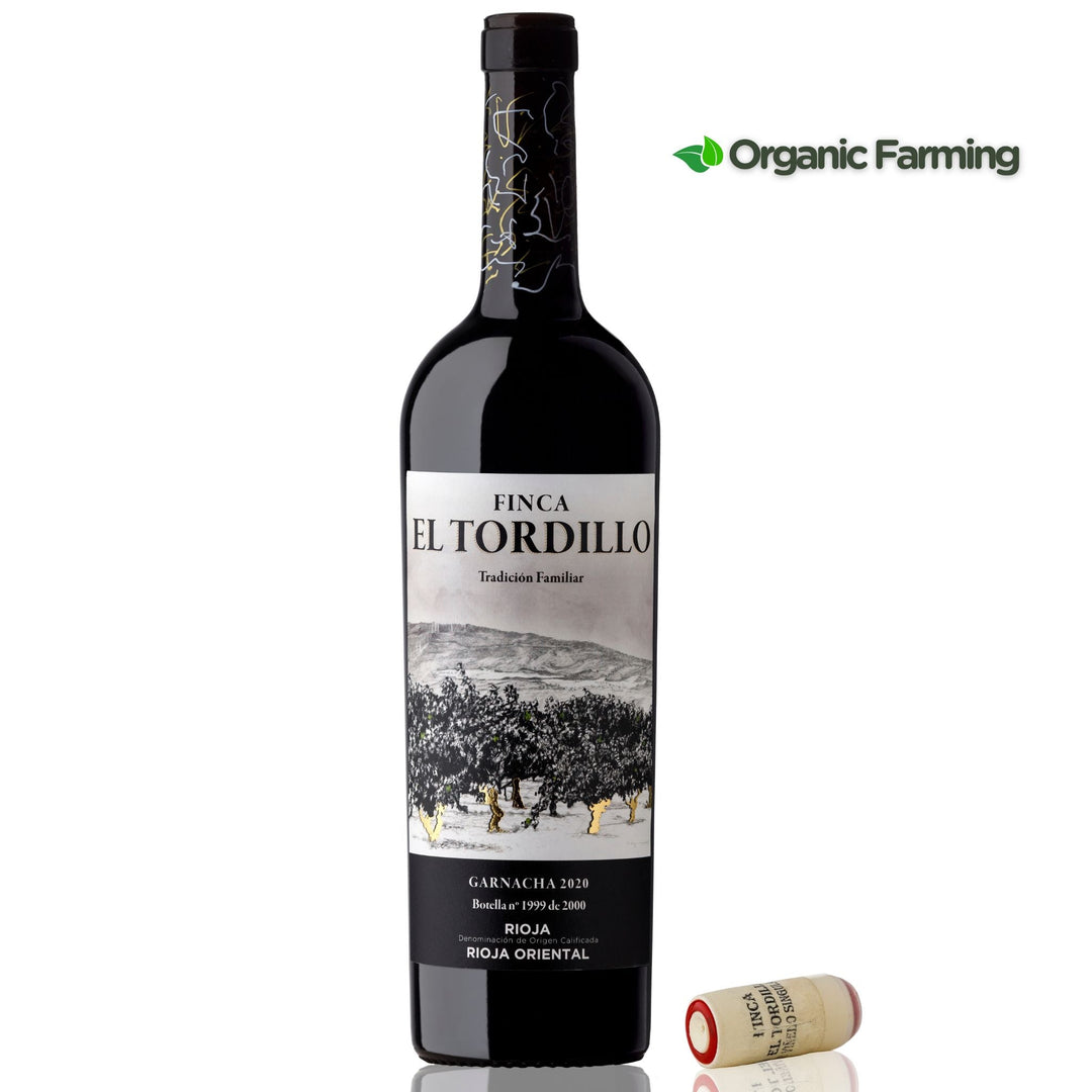 Real Rubio Finca El Tordillo Garnacha Rioja Spain - Grape & Bean