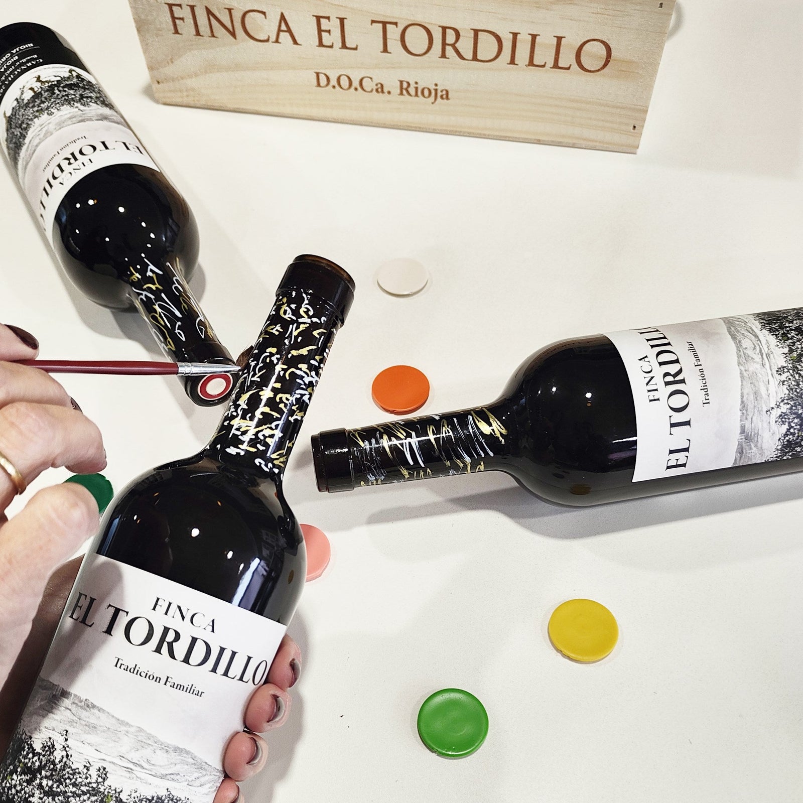 Real Rubio Finca El Tordillo Garnacha Rioja Spain - Grape & Bean