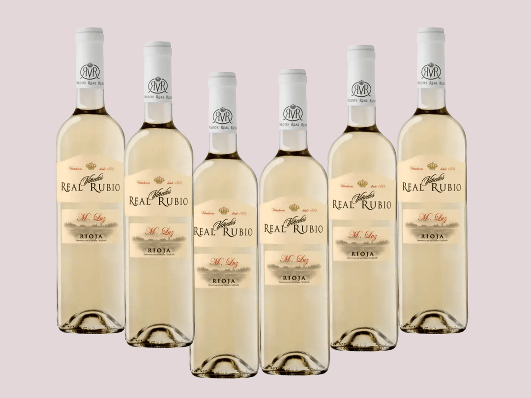 Real Rubio Rioja Wine Case Deal - Grape & Bean