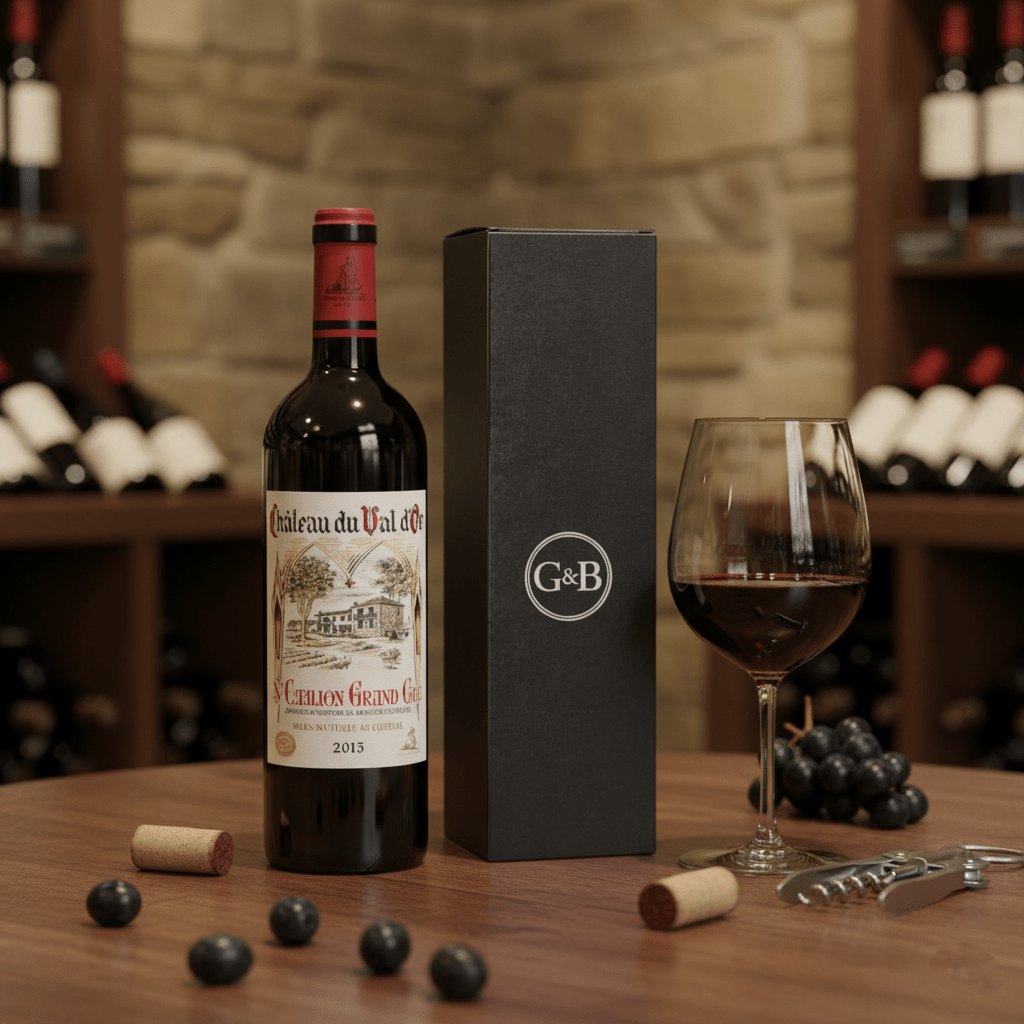 Saint Emilion Grand Cru Fine Wine Gift - Grape & Bean
