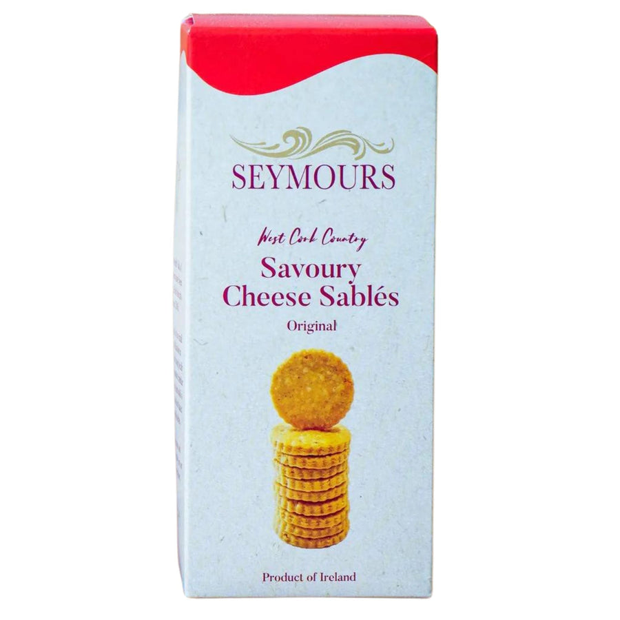 Seymour's Savoury Cheese Sables 100g - Grape & Bean