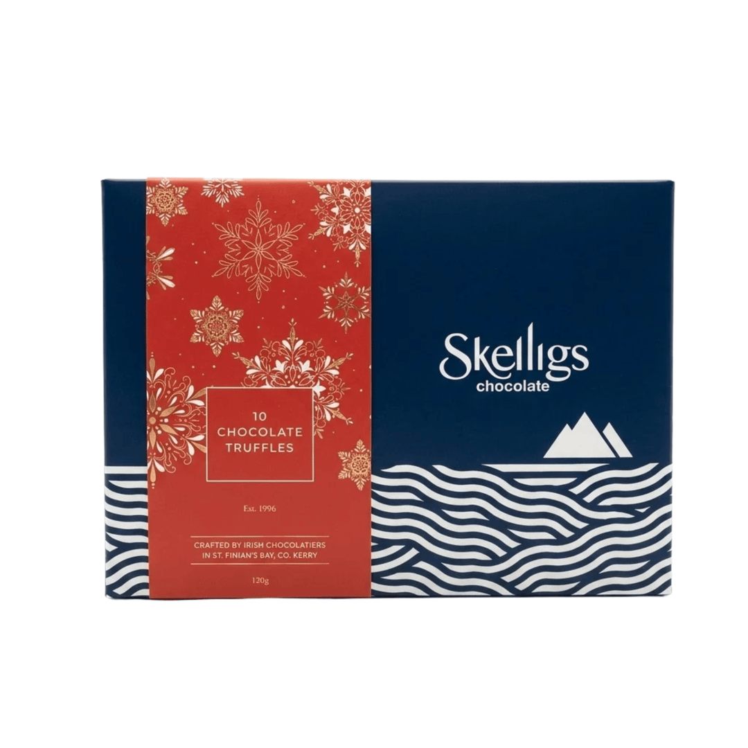 Skelligs Red 10 Chocolate Box 120g - Grape &amp; Bean