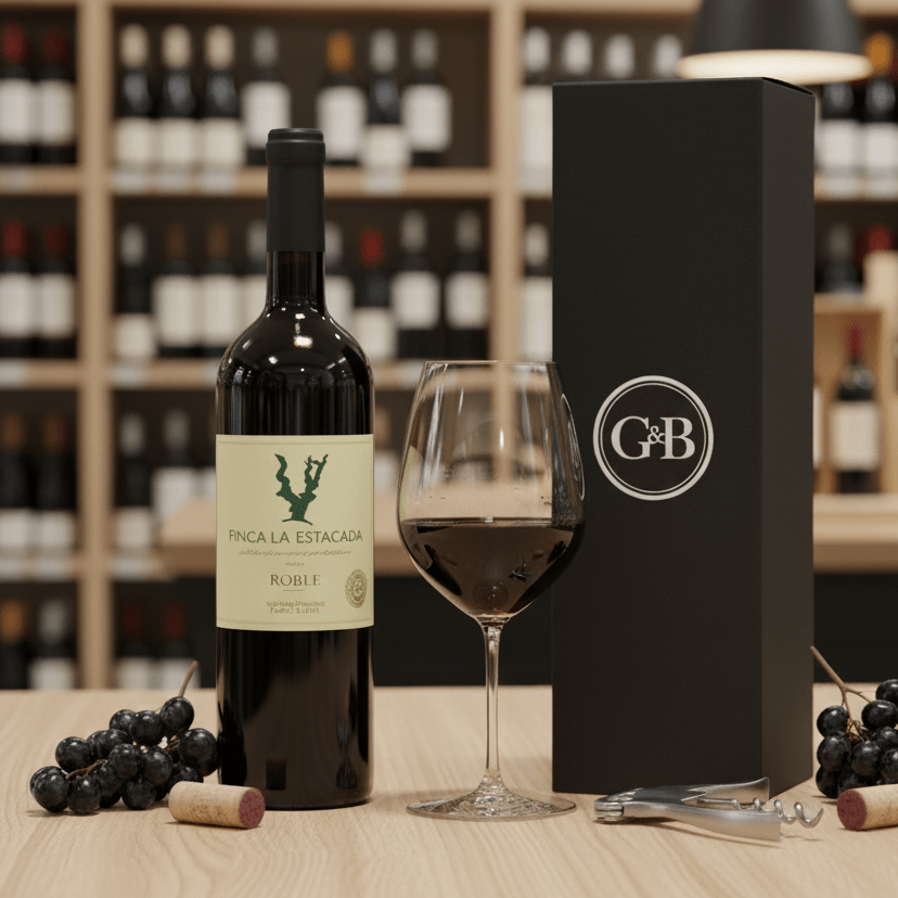 Spanish Tempranillo Red Wine Gift - Grape & Bean