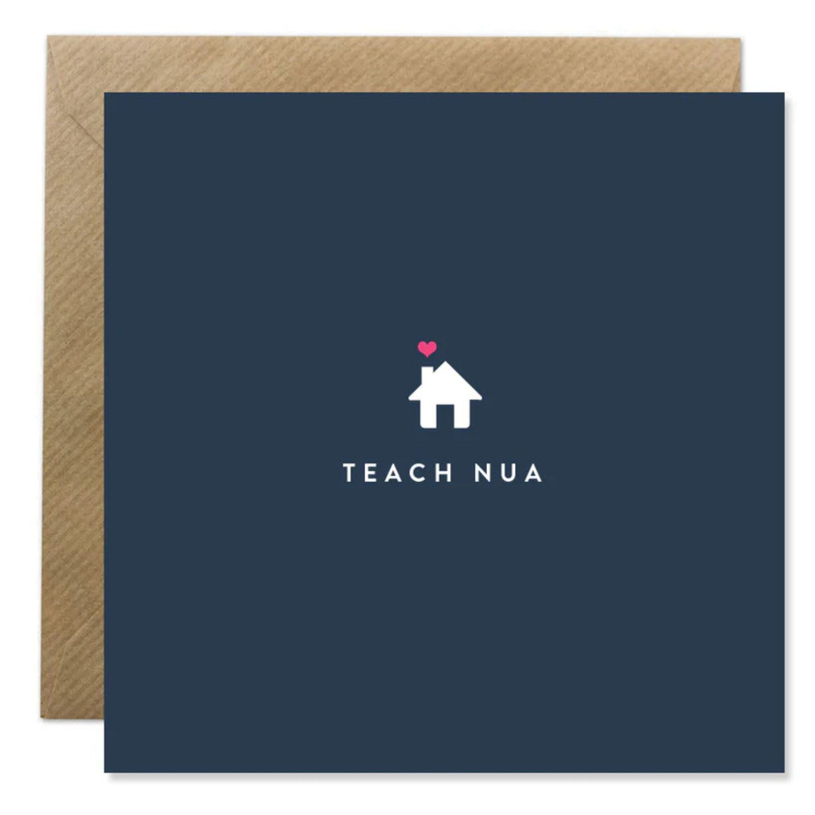 Teach Nua - New Home Card - Grape & Bean