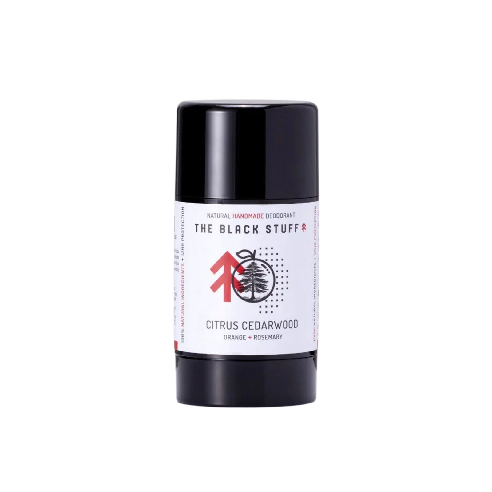 The black stuff Natural Deodorant - Citrus Cedarwood Blast - Grape & Bean