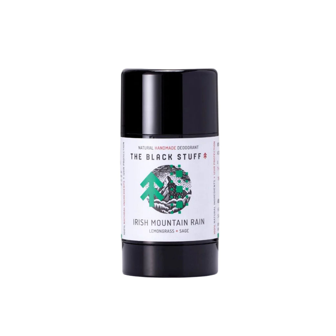 The black stuff Natural Deodorant - Irish Mountain Rain - Grape & Bean