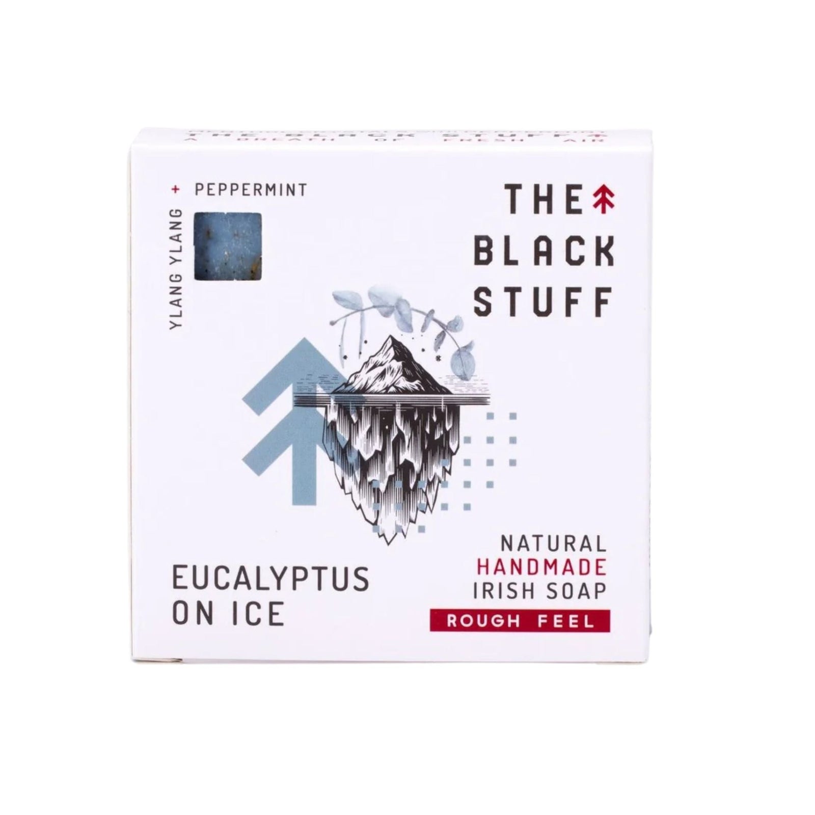 The black stuff Soap - Eucalyptus on Ice - Grape & Bean