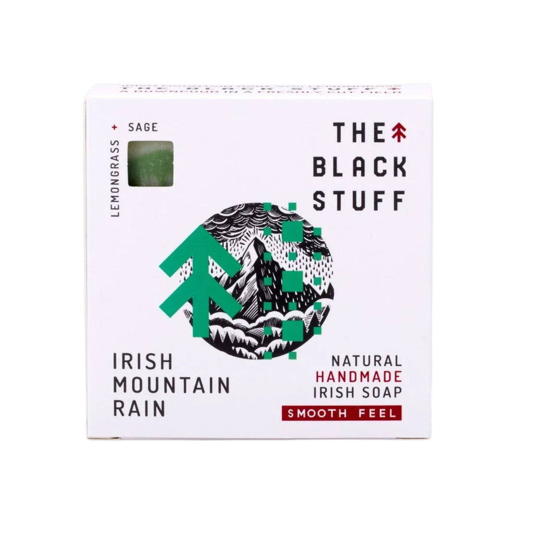 The black stuff Soap - Irish Mountain Rain - Grape & Bean