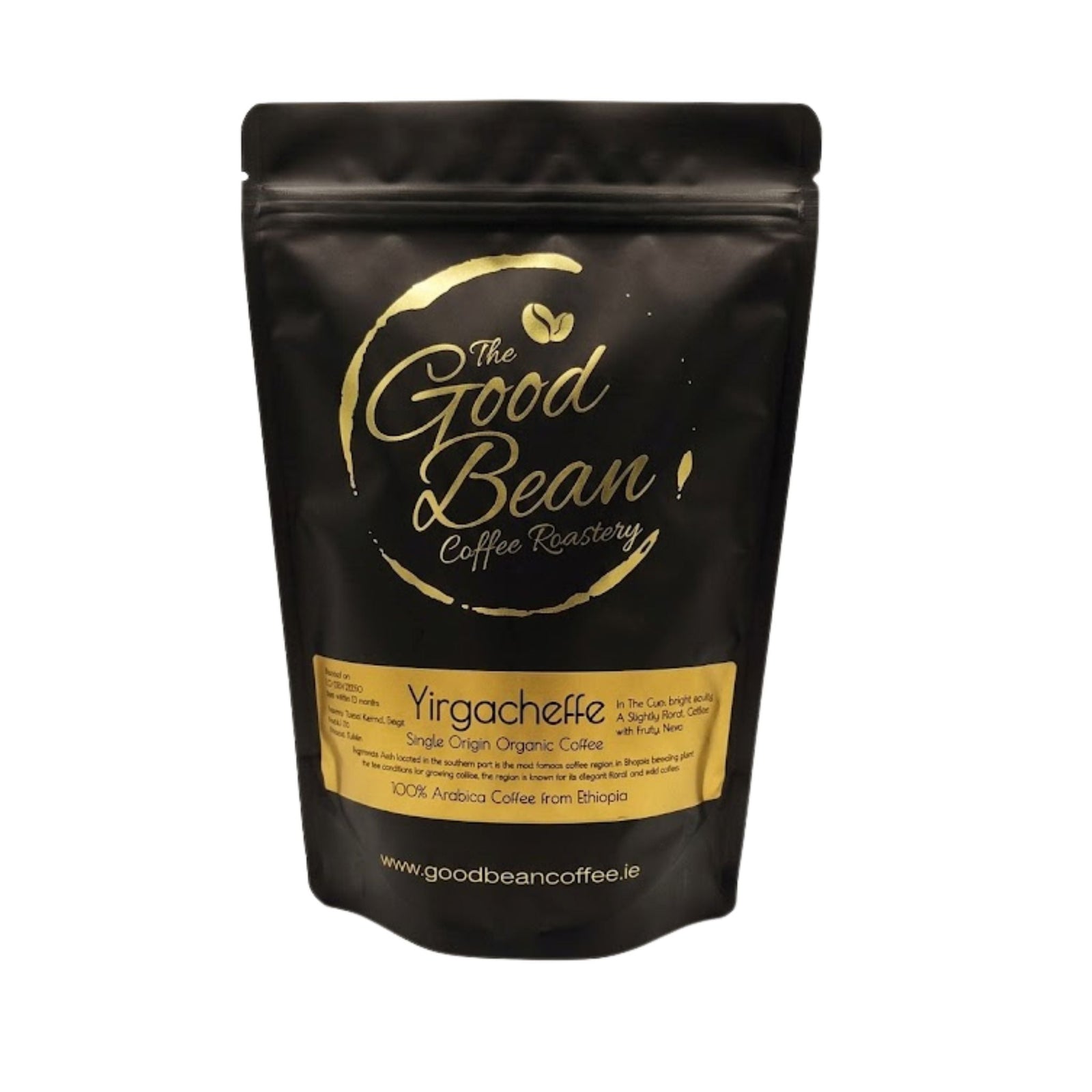 The Good Bean Yirgacheffe Single Origin Organic Coffee 190g - Grape & Bean