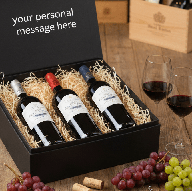 Three Ages of Rioja Gift Box - Grape & Bean