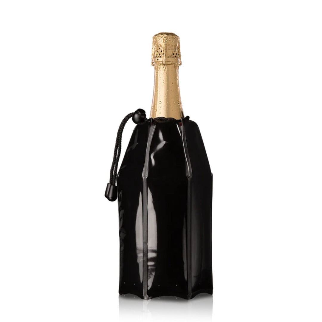 Vacu Vin Champagne Cooler Black Sleeve - Grape & Bean