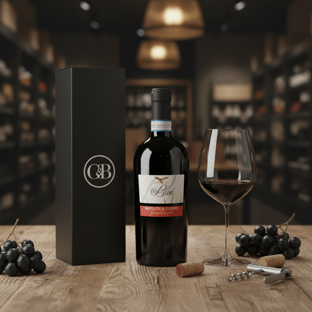 Valpolicella Classico Red Wine Gift - Grape & Bean
