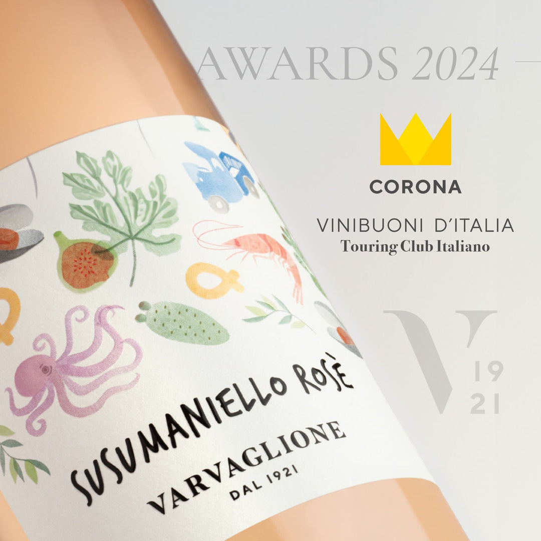 Varvaglione Susamaniello Rosé Puglia Italy - Grape & Bean